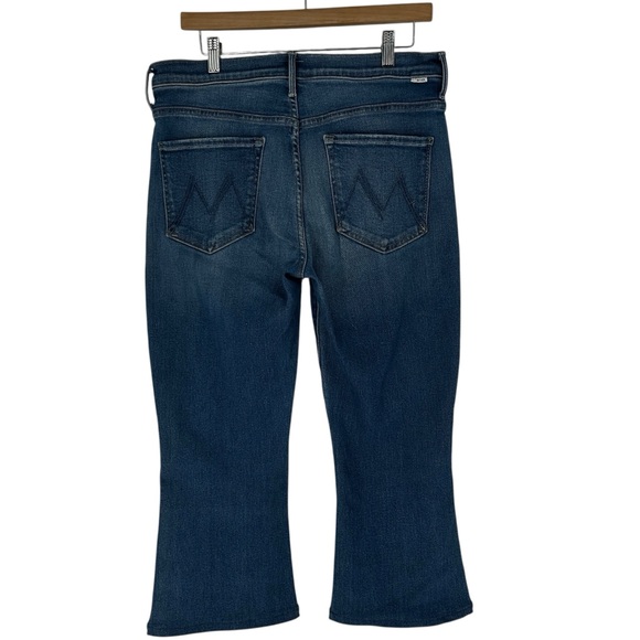 MOTHER The Weekender Women's Flare Jeans in Layover Wash Size 32 - Picture 6 of 16